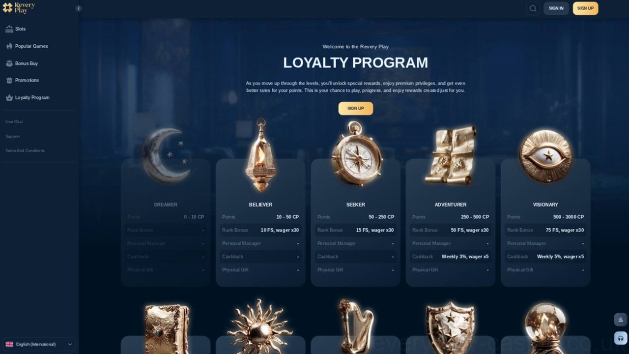 Reveryplay Casino Casino